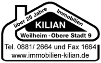 Logo von Immobilien Kilian